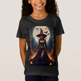 Camiseta Bruxa da Floresta Steampunk do Halloween