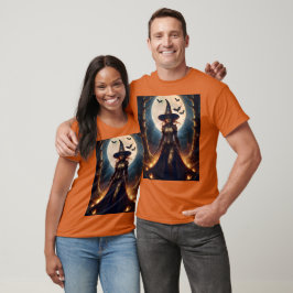 Camiseta Bruxa da Floresta Steampunk do Halloween