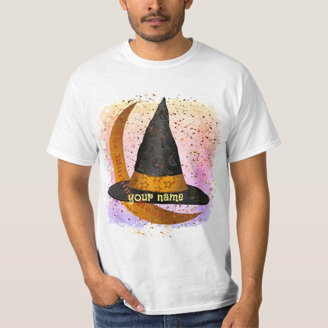 Camiseta Bruxa da Hora das Bruxas (Frente)