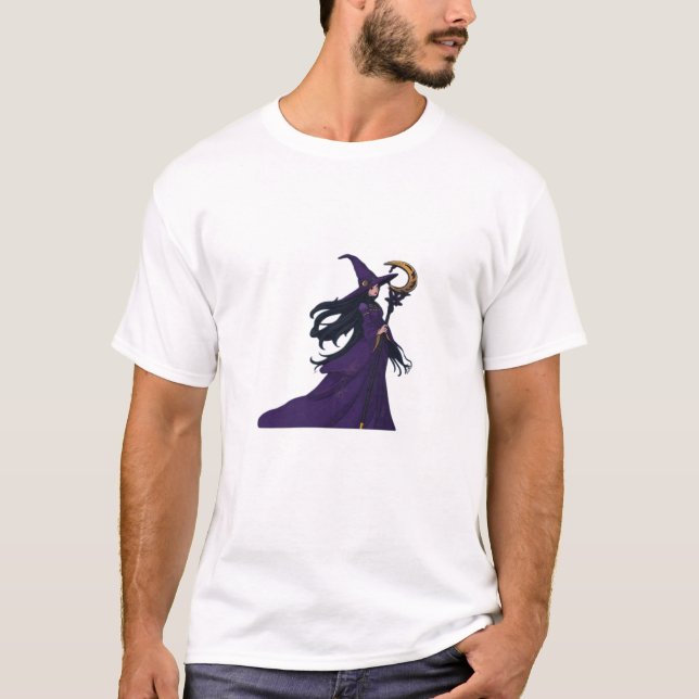 Camiseta Bruxa da Lua Whimsigothic (Frente)