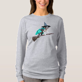 Camiseta Bruxa de Boston Terrier