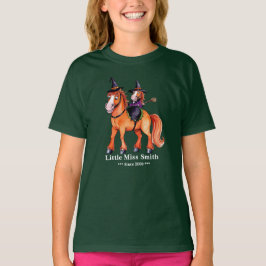 Camiseta Bruxa de Cavalo Engraçado