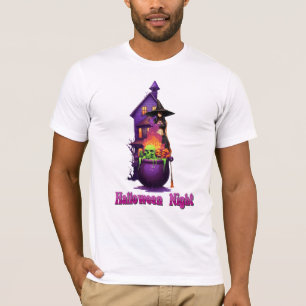 Camiseta Bruxa de Halloween