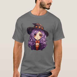 Camiseta Bruxa de Halloween