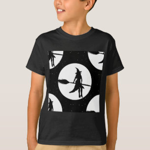Camiseta bruxa de halloween