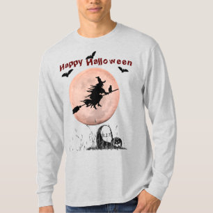 Camiseta Bruxa de Halloween Ash (com base inferior)