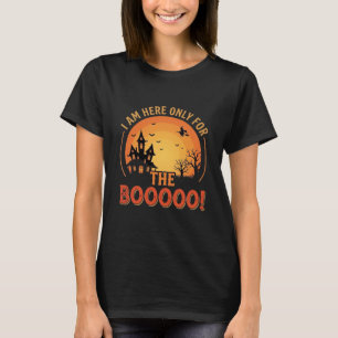 Camiseta Bruxa de Halloween Casa Assombrada Desenho Boo_1