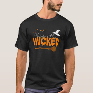 Camiseta Bruxa de Halloween das Mulheres Perfeitamente Má