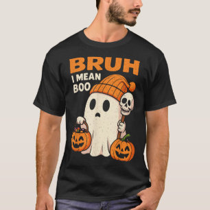 Camiseta Bruxa de Halloween Fantasma Abóbora Mulheres Crian