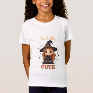 Camiseta Bruxa de Halloween Maciça   Spooky Adorable