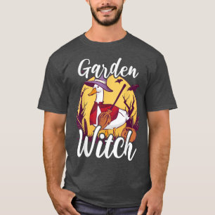 Camiseta Bruxa De Jardim Com Ganso 1069