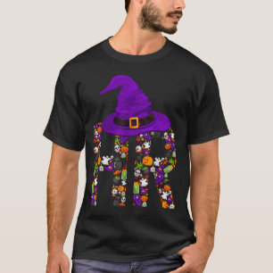 Camiseta Bruxa de RH Fantasia de Abóbora de Recursos Humano