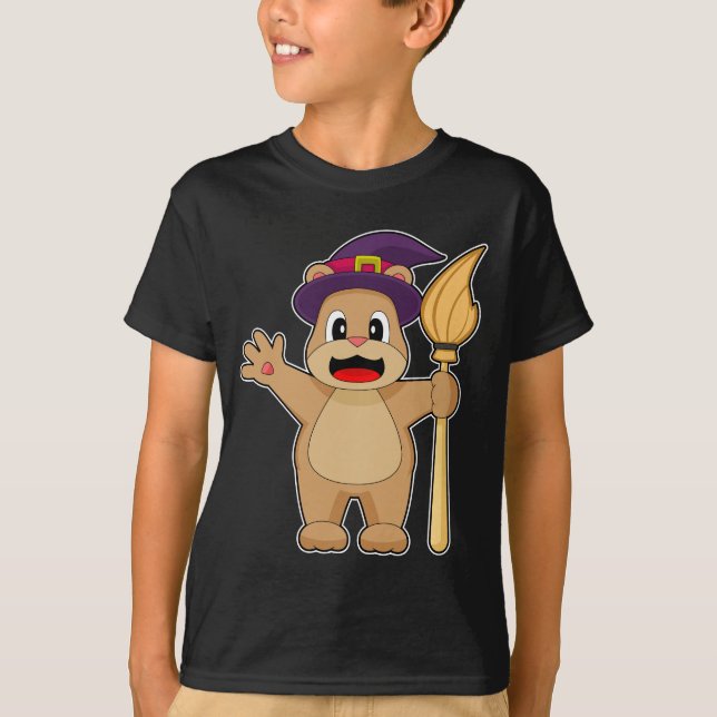 Camiseta Bruxa do Bear Halloween (Frente)