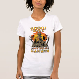 Camiseta Bruxa do Caldeirão do Castelo de Halloween Espetac