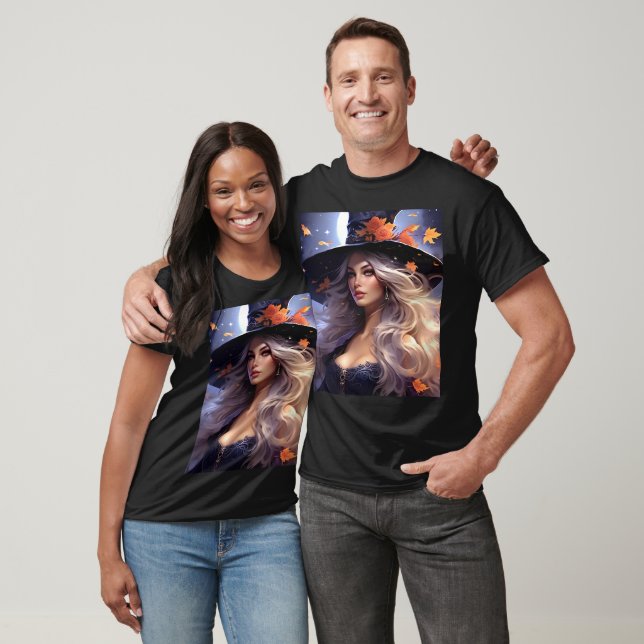 Camiseta Bruxa do Halloween (Unissex)