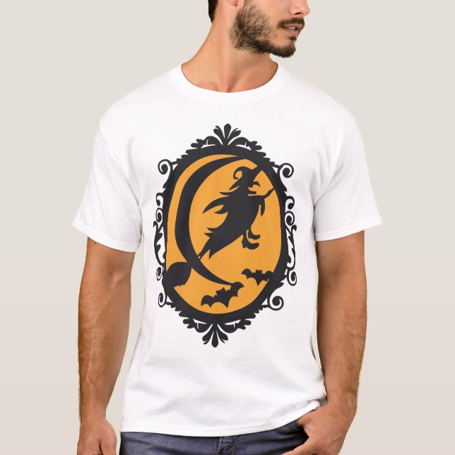 Camiseta Bruxa do Halloween (Frente)