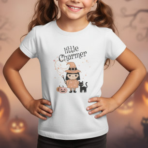 Camiseta Bruxa do Halloween Little Charmer ID1325