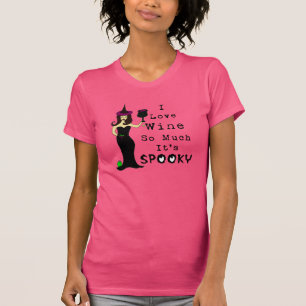 Camiseta Bruxa do vinho eu amo o vinho tanto que é
