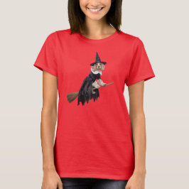Camiseta Bruxa Engraçada do Cocker Spaniel
