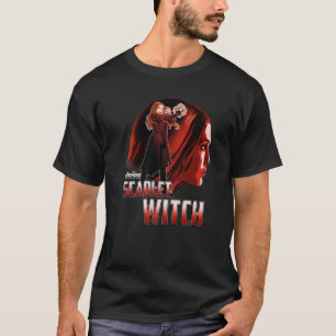 Camiseta Bruxa Escarlate Marvel Infinity War Perfil Premium