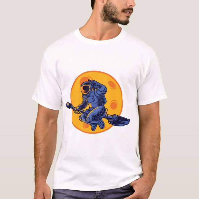 Camiseta Bruxa Espacial (Frente)