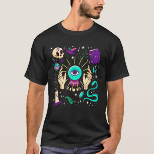 Camiseta Bruxa Essencial Occulta Cristal Esotérico