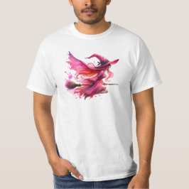 Camiseta bruxa fantasma de halloween assustadora