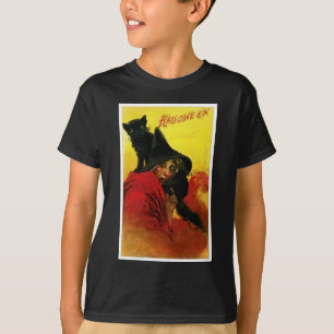 Camiseta Bruxa idosa do Dia das Bruxas