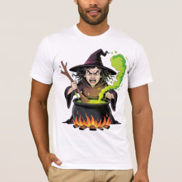 Camiseta Bruxa Irritada Halloween