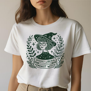 Camiseta Bruxa Liberal Feminista SPOOKY