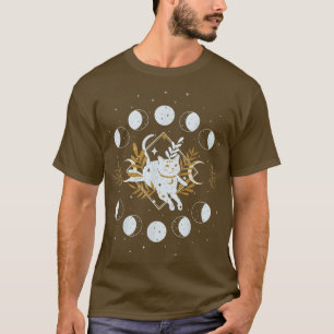 Camiseta Bruxa Mística Celestial Viba Lua Espiritual
