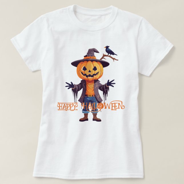 Camiseta Bruxa no Broomstick (Frente do Design)