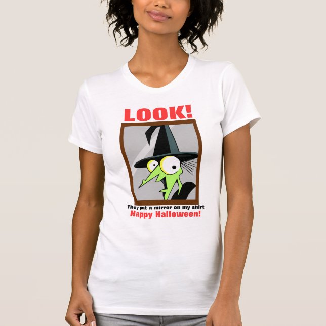 Camiseta Bruxa No Espelho (Frente)