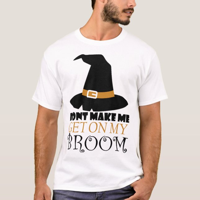Camiseta Bruxa no Halloween (Frente)