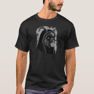 Camiseta Bruxa Oculista Satânica Freira Gótica Tatuagem Lil
