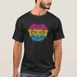 Camiseta Bruxa Pansexual Satânica Wiccan Cat, Pansexualidad