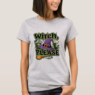 Camiseta Bruxa por favor Halloween