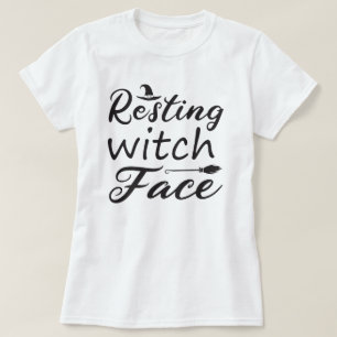 Camiseta Bruxa Relaxada no Halloween