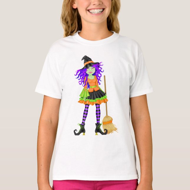 Camiseta Bruxa Rockin' - SRF (Frente)