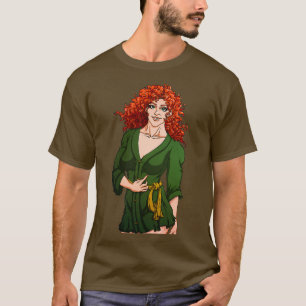 Camiseta Bruxa Verde Marigold Robe