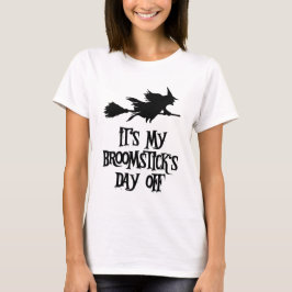 Camiseta Bruxa Voadora de Halloween