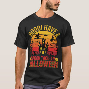 Camiseta Bruxaria do Castelo Assombrado de Halloween Espeta