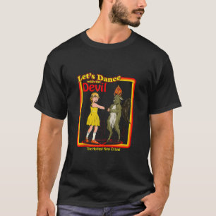 Camiseta Bruxaria Vamos Dançar com o Diabo Baphomet Satanás