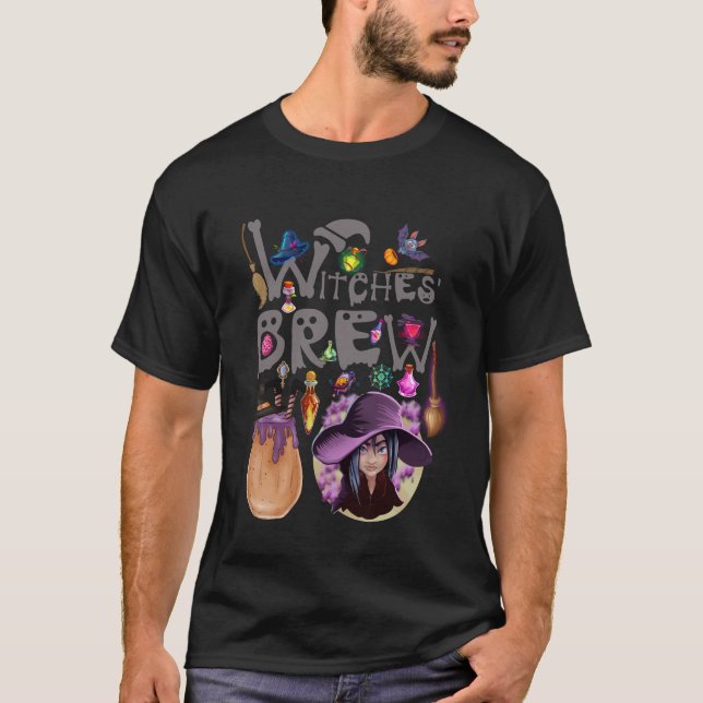 Camiseta Bruxas Bream Halloween (Frente)
