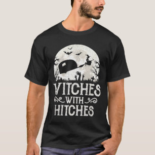 Camiseta Bruxas Com Problemas Acampamento De RV Dia Das Bru