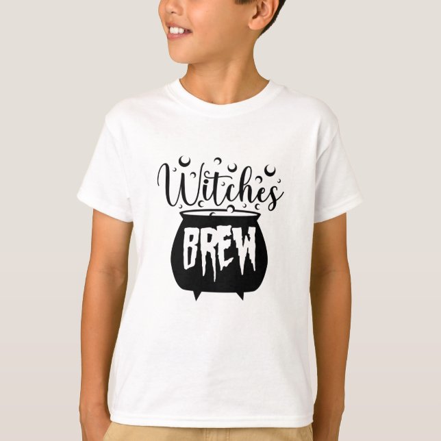 Camiseta Bruxas Criam Legal Dia das Bruxas Spooky (Frente)