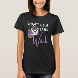 Camiseta Bruxas de Bruxas de Halloween de Urso Polar não sã
