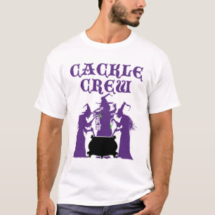 Camiseta Bruxas Medievais do Halloween de Cackle Crew