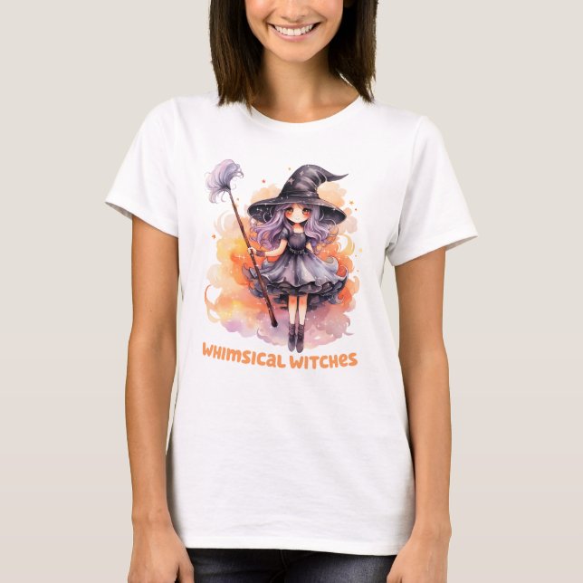 Camiseta Bruxas Whimsical (Frente)