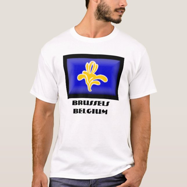 CAMISETA BRUXELAS BÉLGICA (Frente)
